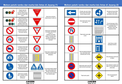 Patuhi peraturan dan berkendara dengan aman di Jepang.