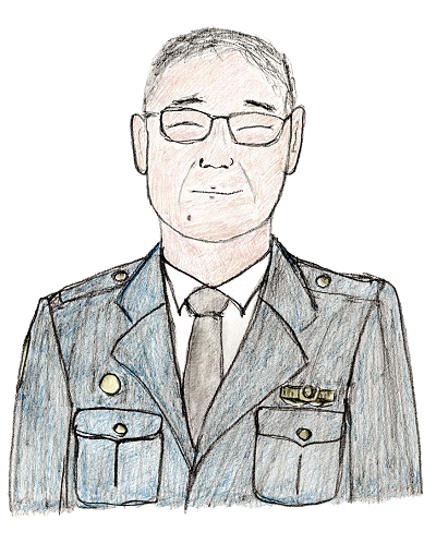 署長似顔絵