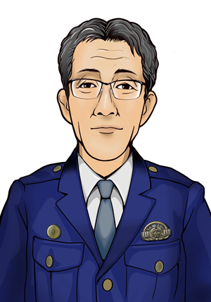 署長似顔絵