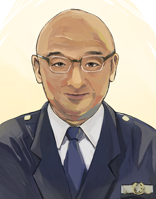 署長似顔絵