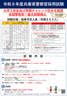 令和8年度採用試験特徴