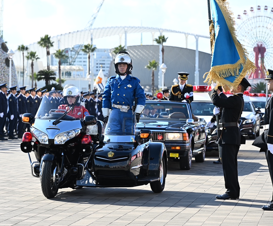 年頭視閲式の写真