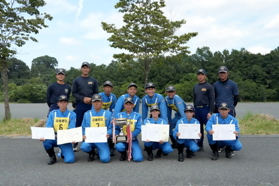 競技会での集合写真