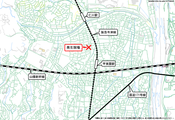 犯行現場地図