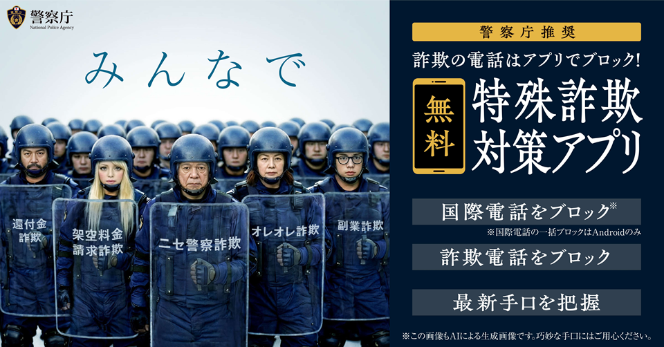 特殊詐欺対策アプリ