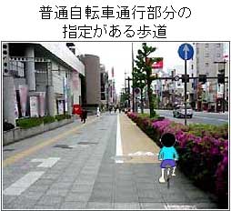 自転車道の写真