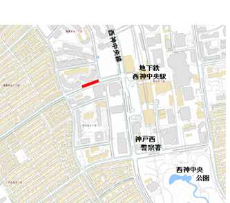 神戸西1地図