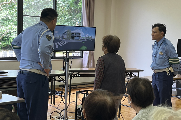 歩行者シミュレーターの写真