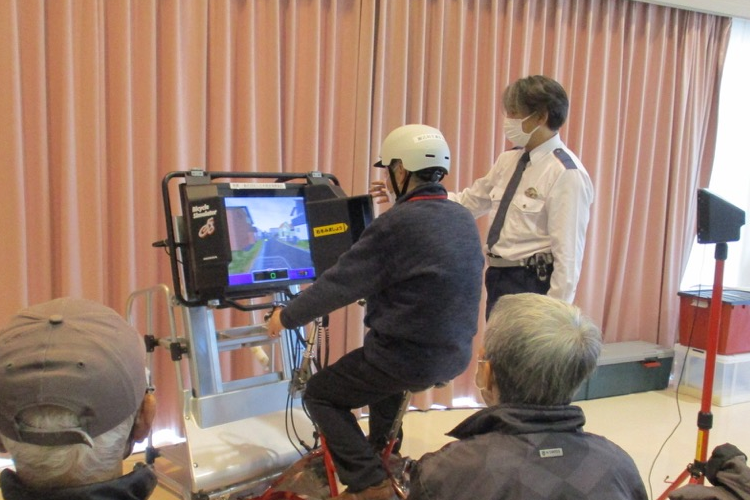 歩行者シミュレーターの写真