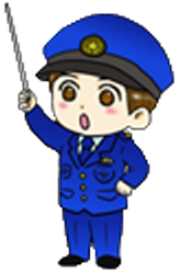 女性警察官イラスト